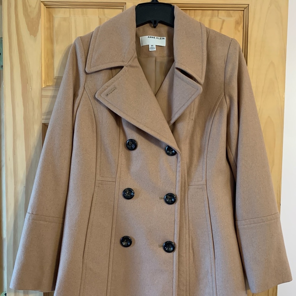 Anne Klein Women’s  Double Breasted Peacoat